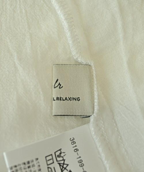 green label relaxing（グリーンレーベルリラクシング）ブラウス 白 サイズ:F レディース/2200708228036