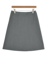 green label relaxing（グリーンレーベルリラクシング）ひざ丈スカート グレー サイズ:40(M位) レディース/2200708475027