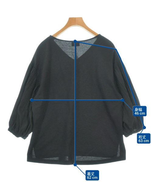 green label relaxing（グリーンレーベルリラクシング）ブラウス 黒 サイズ:-(M位) レディース/2200710149039