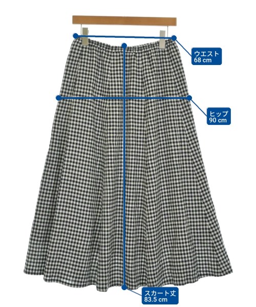 green label relaxing（グリーンレーベルリラクシング）ロング・マキシ丈スカート 黒 サイズ:-(M位) レディース/2200709962045
