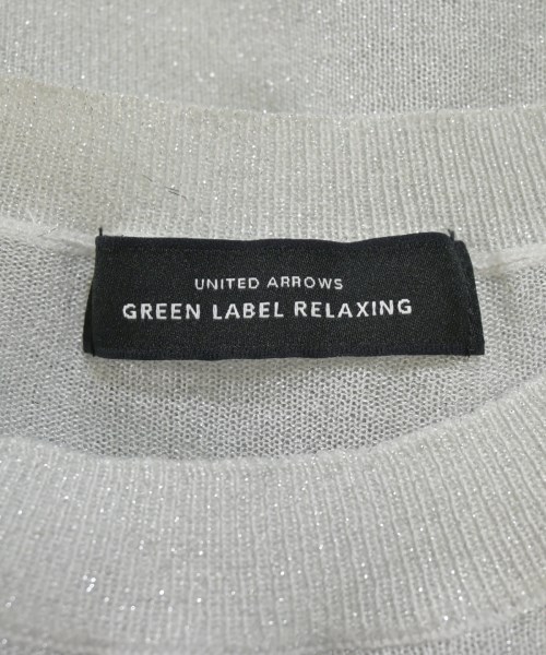 green label relaxing（グリーンレーベルリラクシング）ニット・セーター 白 サイズ:F レディース/2200709499077