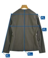 green label relaxing（グリーンレーベルリラクシング）ノーカラージャケット 茶 サイズ:36(S位) レディース/2200710892034