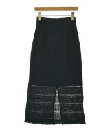 green label relaxing（グリーンレーベルリラクシング）ロング・マキシ丈スカート 黒 サイズ:36(S位) レディース/2200710892133