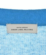 green label relaxing（グリーンレーベルリラクシング）カーディガン 青 サイズ:F レディース/2200711104020