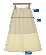 green label relaxing（グリーンレーベルリラクシング）ロング・マキシ丈スカート 白 サイズ:-(M位) レディース/2200714459028
