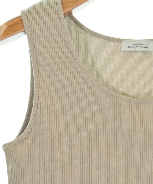 green label relaxing（グリーンレーベルリラクシング）タンクトップ ベージュ サイズ:-(XS位) レディース/2200713249040