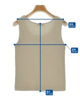 green label relaxing（グリーンレーベルリラクシング）タンクトップ ベージュ サイズ:-(XS位) レディース/2200713249040