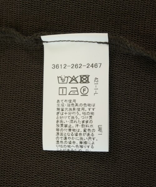 green label relaxing（グリーンレーベルリラクシング）Tシャツ・カットソー 茶 サイズ:F レディース/2200713166187