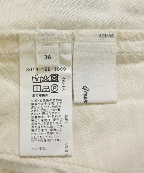 green label relaxing（グリーンレーベルリラクシング）その他 白 サイズ:36(S位) レディース/2200715126073