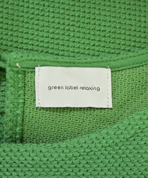 green label relaxing（グリーンレーベルリラクシング）Tシャツ・カットソー 緑 サイズ:-(L位) レディース/2200709626114