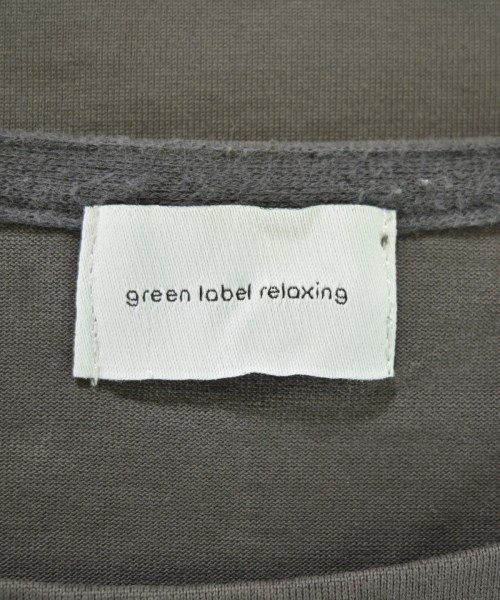 green label relaxing（グリーンレーベルリラクシング）Tシャツ・カットソー グレー サイズ:F レディース/2200716123071