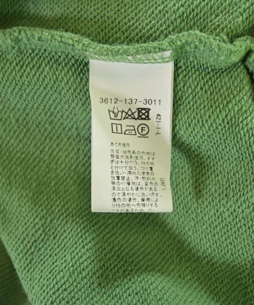 green label relaxing（グリーンレーベルリラクシング）スウェット 緑 サイズ:F レディース/2200711112162