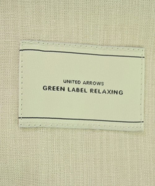 green label relaxing（グリーンレーベルリラクシング）テーラードジャケット ベージュ サイズ:36(S位) レディース/2200713048025