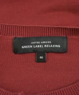 green label relaxing（グリーンレーベルリラクシング）カーディガン 赤 サイズ:40(M位) レディース/2200710962065