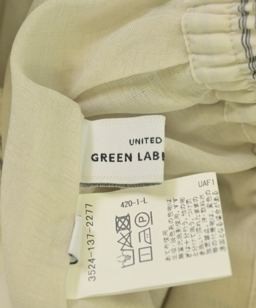 green label relaxing（グリーンレーベルリラクシング）ロング・マキシ丈スカート 白 サイズ:36(S位) レディース/2200711911093
