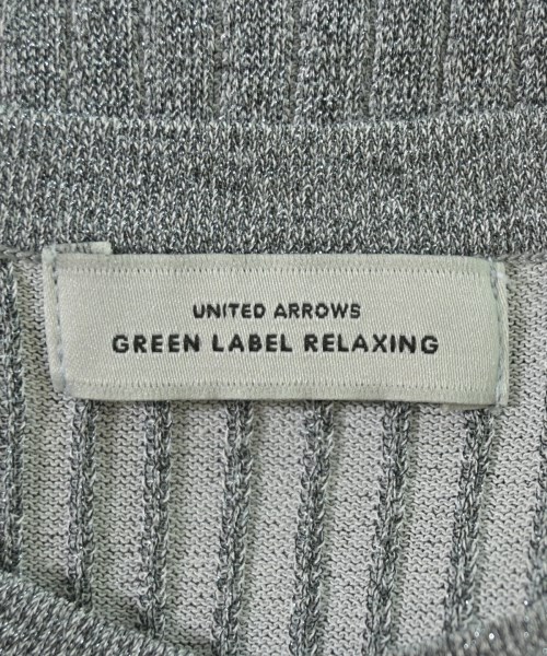 green label relaxing（グリーンレーベルリラクシング）ニット・セーター グレー サイズ:-(XS位) レディース/2200716655053