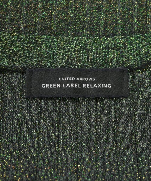 green label relaxing（グリーンレーベルリラクシング）カーディガン 緑 サイズ:-(XL位) レディース/2200716705048