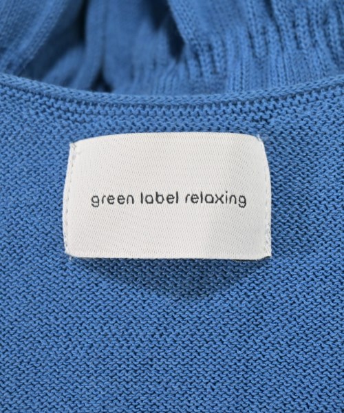 green label relaxing（グリーンレーベルリラクシング）ニット・セーター 青 サイズ:F レディース/2200716705086