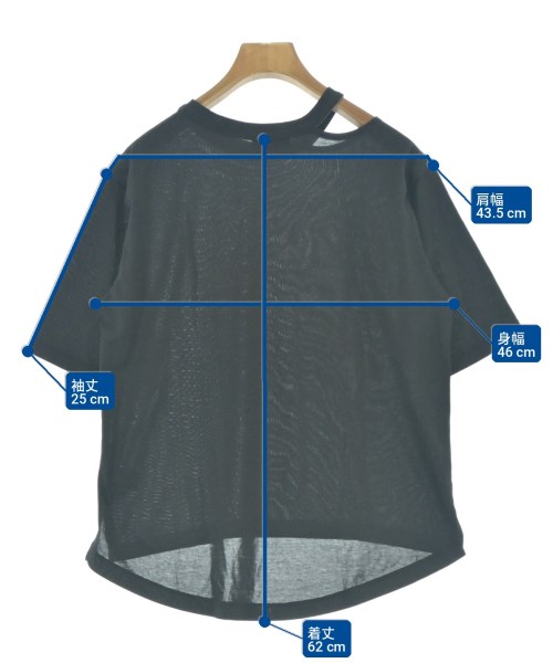 green label relaxing（グリーンレーベルリラクシング）Tシャツ・カットソー 黒 サイズ:F レディース/2200716748045