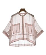 green label relaxing（グリーンレーベルリラクシング）ブラウス ピンク サイズ:F レディース/2200712184298
