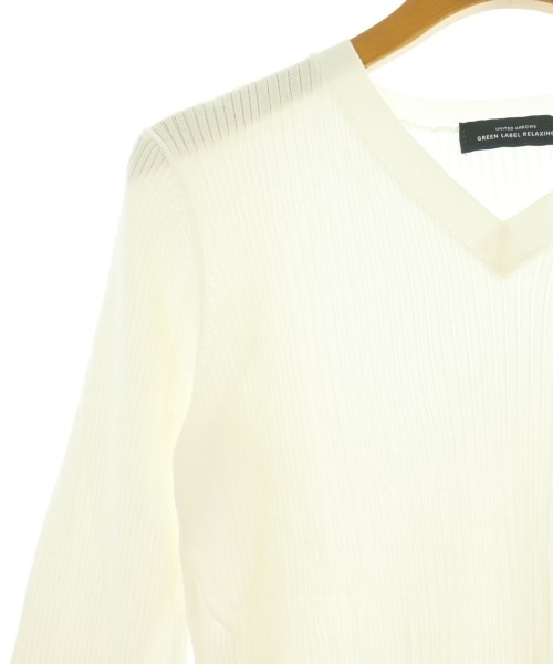 green label relaxing（グリーンレーベルリラクシング）ニット・セーター 白 サイズ:-(XS位) レディース/2200712696029