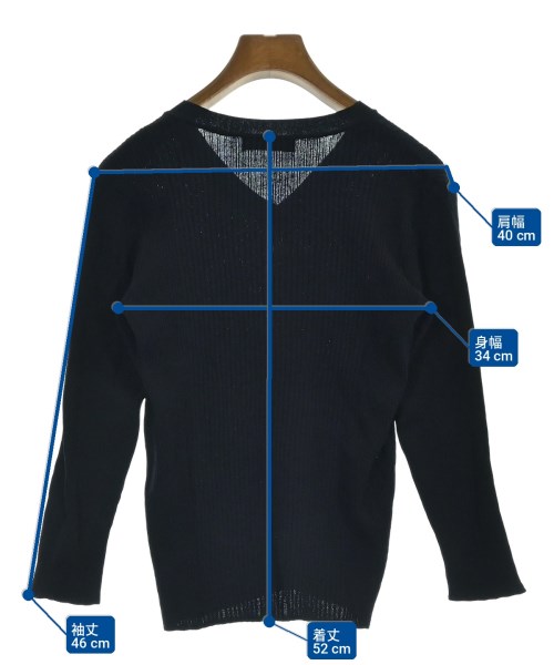 green label relaxing（グリーンレーベルリラクシング）ニット・セーター 黒 サイズ:-(XS位) レディース/2200712696203