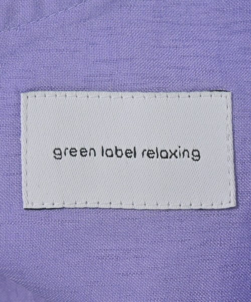 green label relaxing（グリーンレーベルリラクシング）ブラウス 紫 サイズ:F レディース/2200713609066
