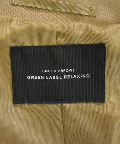 green label relaxing（グリーンレーベルリラクシング）テーラードジャケット ベージュ サイズ:F レディース/2200717635016