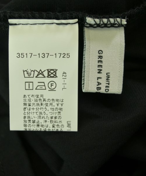 green label relaxing（グリーンレーベルリラクシング）Tシャツ・カットソー 黒 サイズ:F レディース/2200715176054