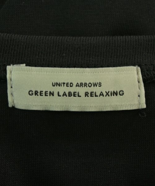 green label relaxing（グリーンレーベルリラクシング）Tシャツ・カットソー 黒 サイズ:F レディース/2200715176085