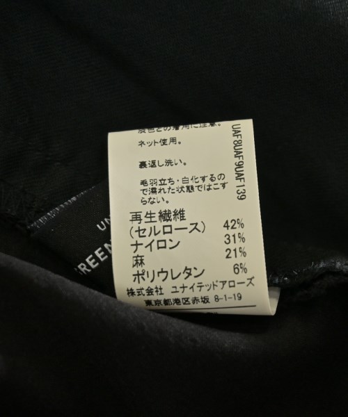 green label relaxing（グリーンレーベルリラクシング）スラックス 黒 サイズ:38(M位) レディース/2200715176092