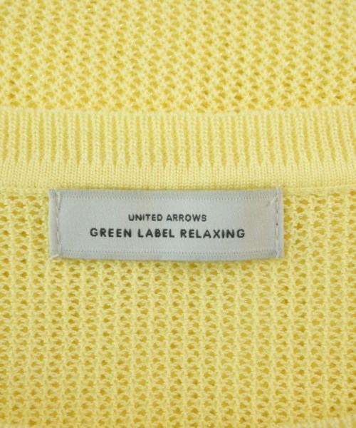 green label relaxing（グリーンレーベルリラクシング）ニット・セーター 黄 サイズ:F レディース/2200714385068
