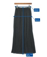 green label relaxing（グリーンレーベルリラクシング）ロング・マキシ丈スカート 黒 サイズ:-(M位) レディース/2200718742010