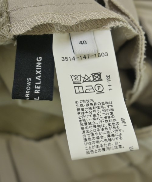 green label relaxing（グリーンレーベルリラクシング）スラックス グレー サイズ:40(M位) レディース/2200718803049
