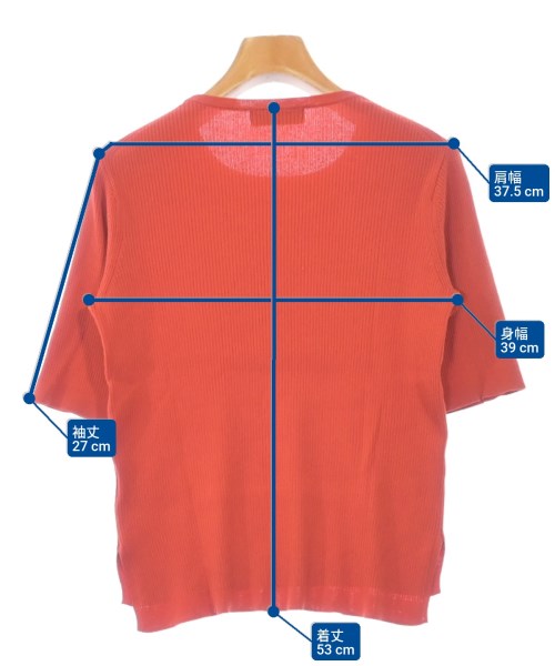 green label relaxing（グリーンレーベルリラクシング）Tシャツ・カットソー 赤 サイズ:-(M位) レディース/2200624797036