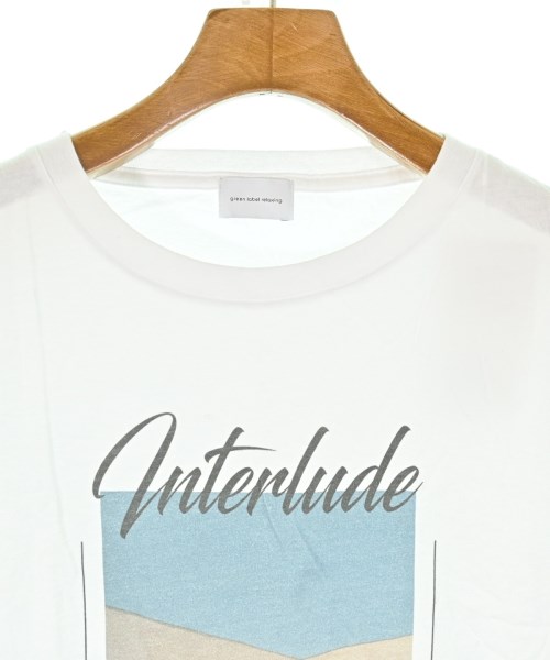 green label relaxing（グリーンレーベルリラクシング）Tシャツ・カットソー 白 サイズ:F レディース/2200628724274