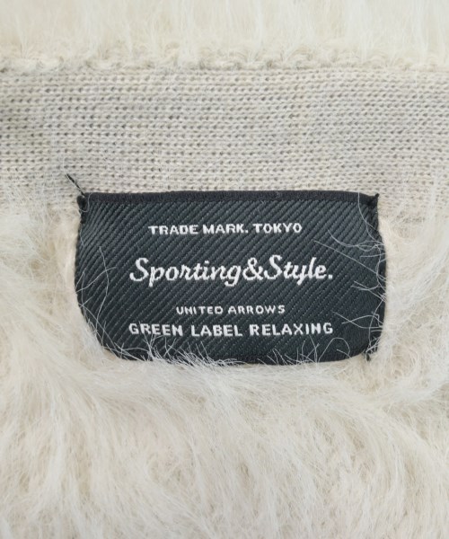 green label relaxing（グリーンレーベルリラクシング）カーディガン 白 サイズ:F レディース/2200629624016