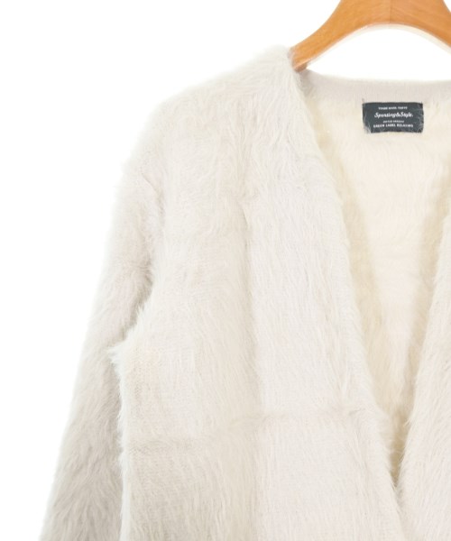 green label relaxing（グリーンレーベルリラクシング）カーディガン 白 サイズ:F レディース/2200629624016