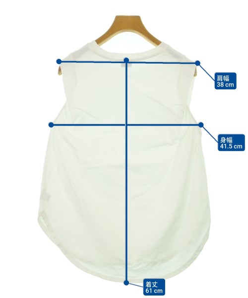 green label relaxing（グリーンレーベルリラクシング）ノースリーブ 白 サイズ:F レディース/2200631874317