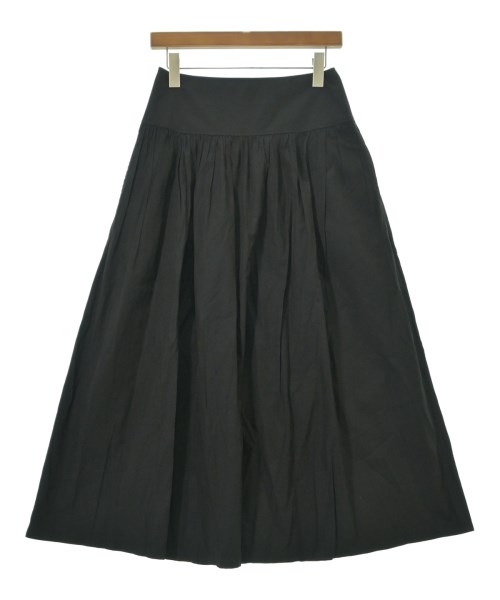 green label relaxing(グリーンレーベルリラクシング)ロング・マキシ丈スカート 黒 サイズ:38(M位)/2200633001063