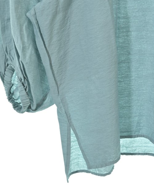 green label relaxing（グリーンレーベルリラクシング）ブラウス 青 サイズ:F レディース/2200635652034