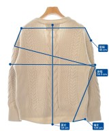 green label relaxing（グリーンレーベルリラクシング）ニット・セーター ベージュ サイズ:F レディース/2200641260025