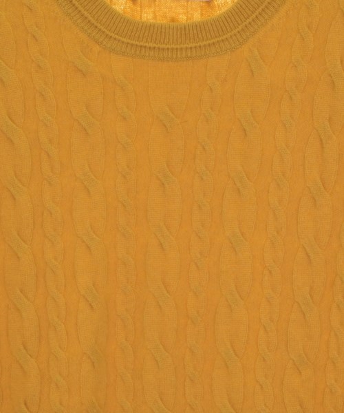 green label relaxing（グリーンレーベルリラクシング）ニット・セーター 黄 サイズ:S レディース/2200642189073