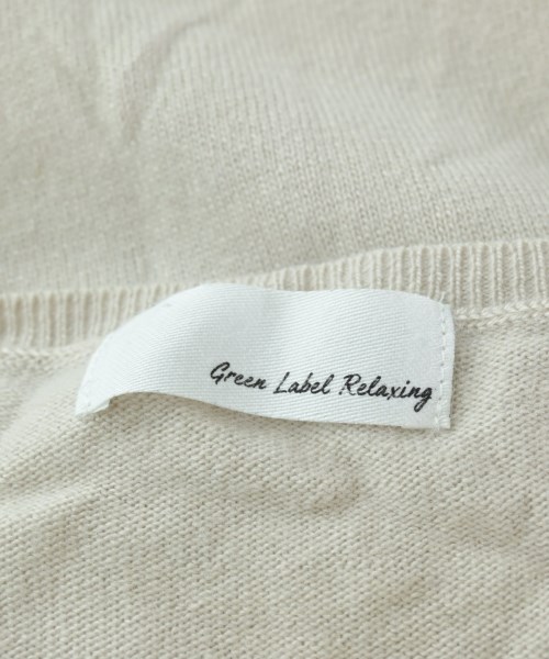green label relaxing（グリーンレーベルリラクシング）ニット・セーター ベージュ サイズ:38(M位) レディース/2200628438034