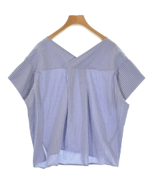 green label relaxing（グリーンレーベルリラクシング）ブラウス 青 サイズ:F レディース/2200635012036