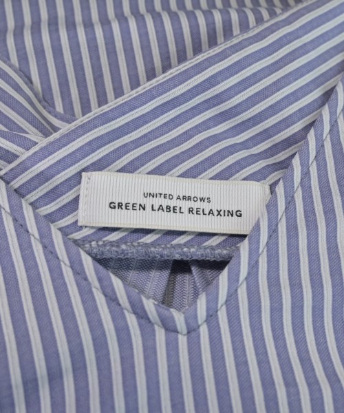 green label relaxing（グリーンレーベルリラクシング）ブラウス 青 サイズ:F レディース/2200635012036