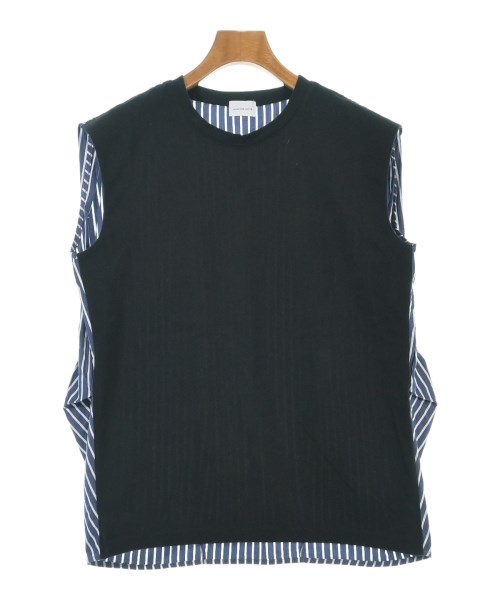 green label relaxing(グリーンレーベルリラクシング)ブラウス 黒 サイズ:F/2200635431141