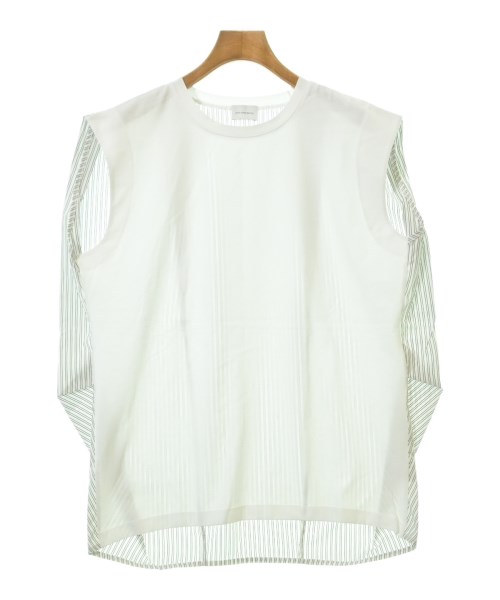 green label relaxing(グリーンレーベルリラクシング)ブラウス 白 サイズ:F/2200635431158