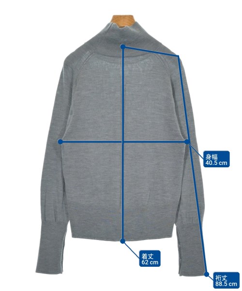 green label relaxing（グリーンレーベルリラクシング）ニット・セーター グレー サイズ:-(M位) レディース/2200637143011