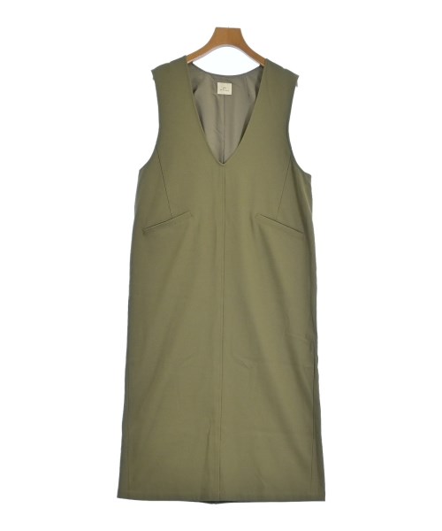 green label relaxing(グリーンレーベルリラクシング)ワンピース カーキ サイズ:F/2200637176040